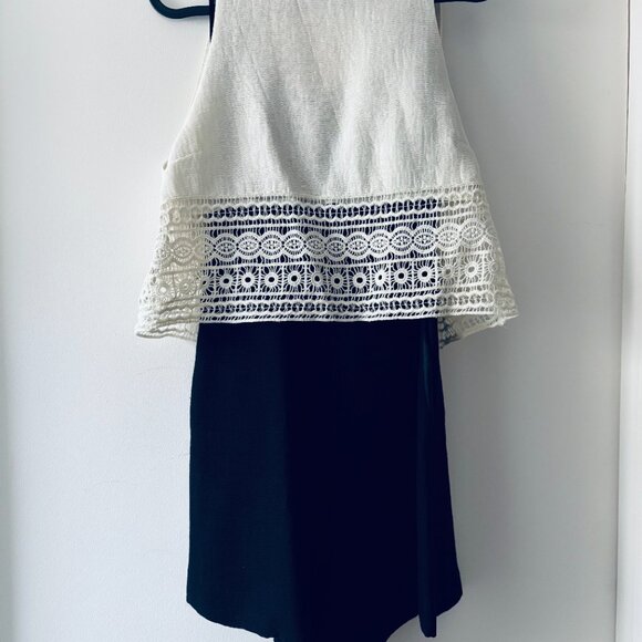 Maje Two-tone Romper, Ines model - Picture 3 of 6